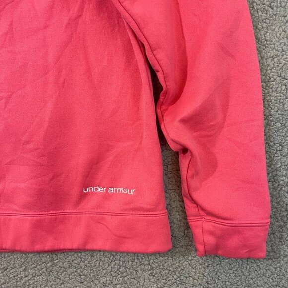 Under Armour Storm Hoodie Women’s‎ Medium Semi-Fitted Pink Camouflage Sweater - Picture 12 of 12